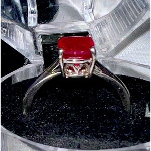 925 Sterling silver Ruby Ring